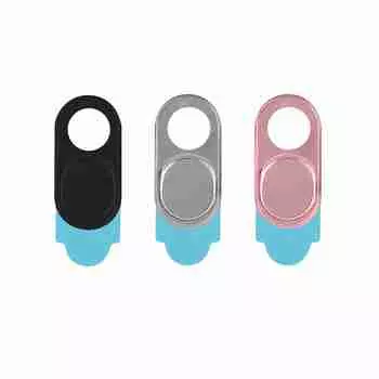 3 шт. Металлическая крышка объектива камеры, защитная наклейка для веб-камеры, чехол для смартфона, планшета(Смешанный)