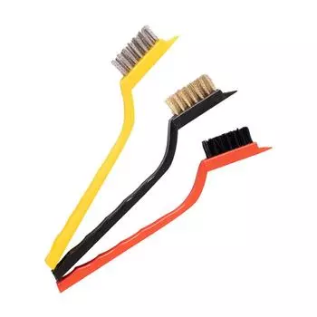 3 шт. металлическая проволочная щетка для кухонной столешницы, скребок для чистки пятен, ручной многоразовый инструмент для чистки