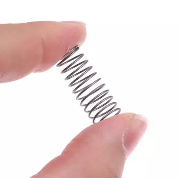 3 шт. Металлические износостойкие практичные пружины для трубы, высокопрочная ударная пружина, запасные части для инструментов, пружина для духовых инструментов