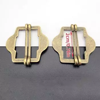 3 шт. Металлические пряжки с двумя слайдерами Tri-Glide для костюма, жилета, кожаного ремня, сумки, регулируемая прямоугольная пряжка A1