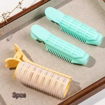 3 шт. Мгновенные объемные заколки для волос для женщин, Завитки и прикорневой объем для всех типов волос, Зажимы для корней волос для легких локонов, которые держатся