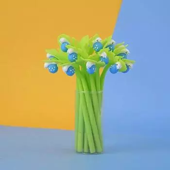 3 шт., милая кавайная ручка с рисунком насекомых, офисные школьные принадлежности, канцелярские товары, креативная милая, довольно мягкая, новинка, гелевая ручка Black