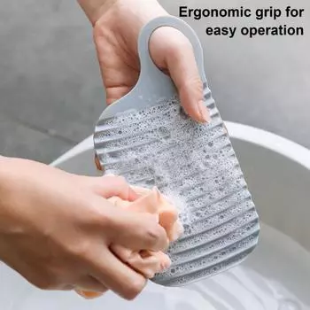 3 шт. Мини-доска для мытья посуды, портативная ручная доска для мытья посуды, дорожная ручная мойка, отверстие для подвешивания, инструмент для мытья рук