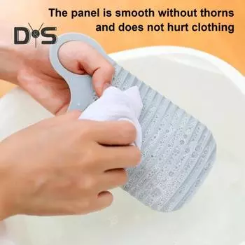 3 шт. Мини-доска для мытья посуды, портативная ручная доска для мытья посуды, дорожная ручная мойка, отверстие для подвешивания, инструмент для мытья рук зелёный