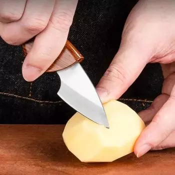 3 шт., мини-нож острый для дома гаджеты нож для чистки фруктов ножны кухонные ножи карманный нож многоцелевой нож 3pcs