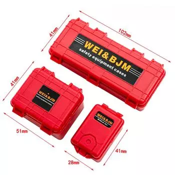 3 шт., мини-ящик для инструментов, аксессуары для украшения багажника, замена на 1 шт.:10. Гусеничный автомобиль с дистанционным управлением оранжевый