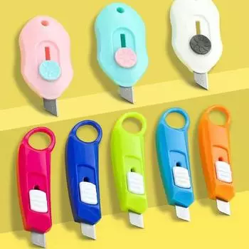 3 шт. Миниатюрный милый маленький нож для резки бумаги, креативный студенческий канцелярский нож, нож для разборки MNXD042