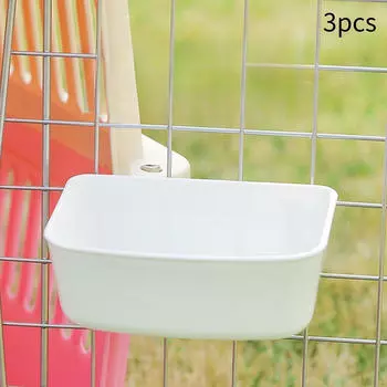 3 шт. миски для кошек, ящик для домашних животных, подвесная переносная прочная многоцелевая миска для воды, кормление