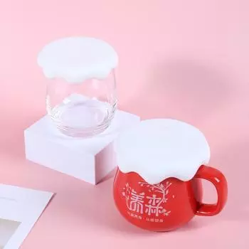 3 шт. многоразовая крышка для кружки Snow, утолщенная крышка для кофейной кружки, универсальная крышка для кружки, для гостиной XL белый