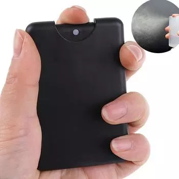 3 шт. многоразового использования мелкодисперсный флакон-спрей для духов - пластик без ПВХ, без запаха, идеально подходит для косметики и эфирных масел белый