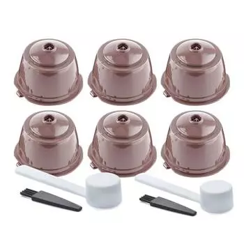 3 шт. многоразовые корзины для фильтров для кофе, капсульная чашка для кофемашины Nescafe Dolce Gusto