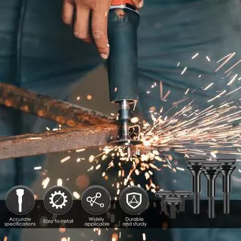 3 шт. монтажная оправка для отрезных кругов, дисковая пила, шлифовальный станок, вращающийся инструмент, аксессуары для отверстия под оправку 3/8 дюйма и 1/4 дюйма
