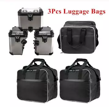 3 шт. Мотоциклетные багажные сумки Верхние и боковые внутренние сумки для BMW R1200GS R1250GS Adv