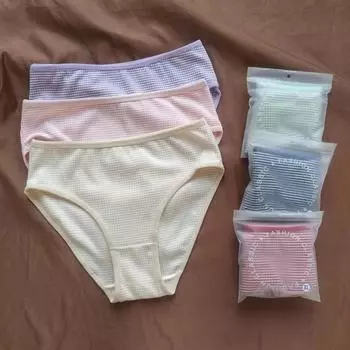 3 шт. мягкие высококачественные удобные эластичные женские трусики большого размера Plus Plus Mom трусики женские утолщенные толстые трусики с высокой талией женские M