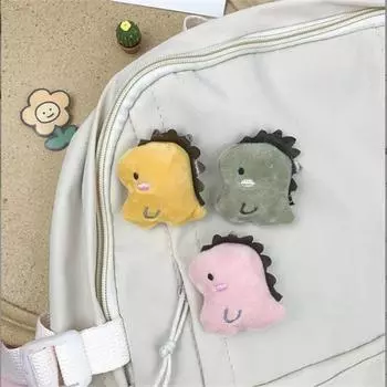 3 шт. мультяшный маленький динозавр плюшевые игрушки брошь аксессуары носки детская шапка шпилька своими руками милый декоративный 6 см приблизительно 11cm-30cm