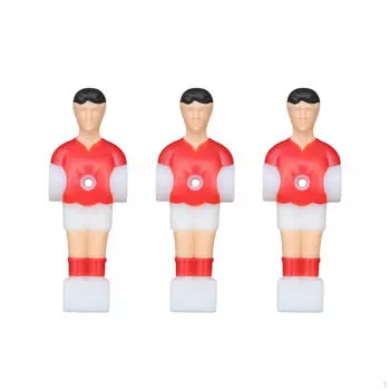 3 шт. мужские фигурки игроков для настольного футбола, аксессуары для настольного футбола белый