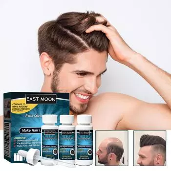 3 шт. Мужские средства для восстановления роста волос, восстановление повреждений волос, быстрый рост, восстановление кожи головы, дополнительная прочность для восстановления роста волос у мужчин