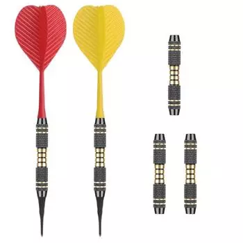 3 шт./набор 16 граммов сменные стволы для дротиков металлические стволы для дротиков аксессуары для дротиков мягкие наконечники и стальные наконечники для дротиков