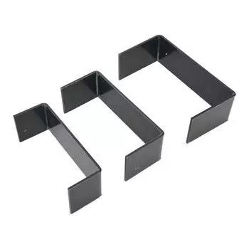 3 шт./набор 3 мм акриловая витрина для ювелирных изделий стеллаж для хранения полка держатель для магазина аксессуаров для макияжа организация чистый