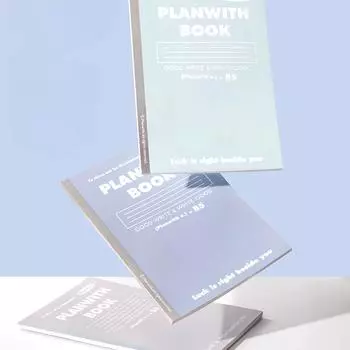 3 шт./набор 40 листов B5 блокнот журналы Morandi базовый дневник еженедельник планировщик книга школьные канцелярские принадлежности обратно в школу B5