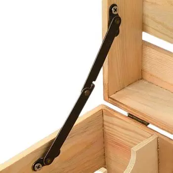 3 шт./набор держателей для подарочных коробок, железный ящик для ювелирных изделий, опорный шарнир, складная фурнитура, поддерживающая ножка, мебель