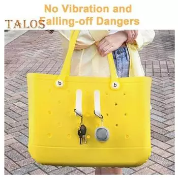 3 шт. набор крючков для аксессуаров для сумок Bogg, дорожные пляжные сумки, маленькие, средние и большие размеры, крючки-вставки для сумок высокой плотности A чёрный