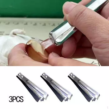 3 шт., набор пинцетов для рыбных костей, тонкие щипцы, пинцет для чеснока, плоскогубцы, инструмент для повара, ручной инструмент из нержавеющей стали
