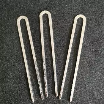 3 шт./набор U-образные шпильки для волос Палочки для волос Сплав Заколки для волос Зажимы Свадебное украшение для головы для женщин Девушек Свадебные волосы Аксессуары ручной работы