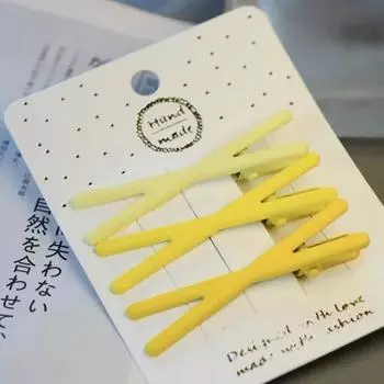 3 шт./набор Женские Винтажные Матовые Геометрические Заколки для Волос Милые Перекрестные Сплавные Украшения Заколки для Волос Женские Модные Аксессуары для Волос