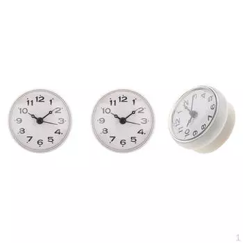 3 шт. Настенные часы, бытовые, ванная комната, водонепроницаемые, маленькие цифровые часы, домашний декор, душ с