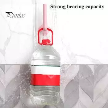 3 шт. настенный крючок прочный несущий водонепроницаемый L-образный вешалка без следов для ванной комнаты и кухни крючок белый