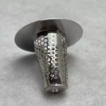 3 шт. Нержавеющая сталь Металлический сливной фильтр Предотвращение запаха Предотвращение насекомых Канализационный фильтр Сетка Анти-запах серебряный