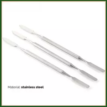 3 шт. Нержавеющая сталь шпатель для смешивания инструмент стоматологический шпатель палочка для смешивания цветные инструменты стоматологические инструменты серебряный