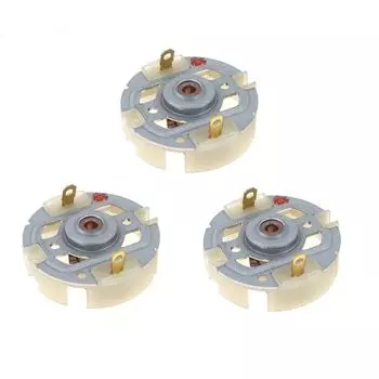 3 шт. Новый зарядный дрель Электрическая отвертка Держатель угольных щеток RS550 Компонент двигателя Аксессуары