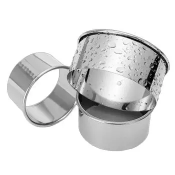 3 шт. Ножницы для нарезки кожицы пельменей из нержавеющей стали, острые, экономящие труд, простые круглые ножи для кухни