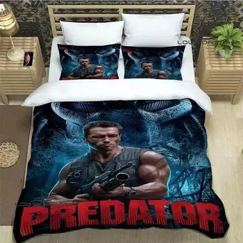 3 шт. односторонние изысканные мультяшные напечатанные удобные покрывала одеяло пододеяльник King Queen комплект постельного белья подарок на день рождения 70x133cm 2pcs