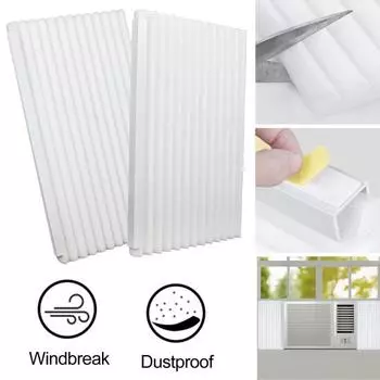 3 шт., оконный кондиционер, пенопластовая изоляция, комплект уплотнений боковых панелей, энергосберегающие блоки переменного тока универсального размера, изоляционные панели чёрный