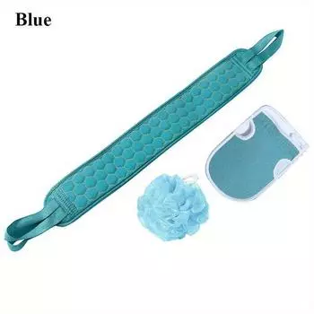 3 шт., отшелушивающий набор банных полотенец, отшелушивающие перчатки, скребок для ванны с цветком для спины, ванна, душ, мочалка, губка, средство для удаления омертвевшей кожи, аксессуары для ванной комнаты коричневый