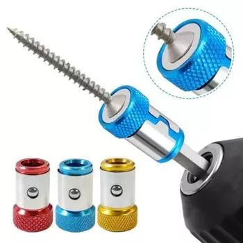 3 шт., отвертка, магнитное кольцо, съемная электрическая отвертка, намагничивающий держатель для винтов, намагничивающие инструменты, аксессуары для отверток 1 Set