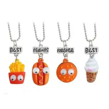 3 шт., ожерелье с подвеской в виде цепочки с буквами для мальчиков и девочек, подарок