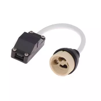 3 шт. патрон для лампы Gu10 2A 250V керамические цоколи ламп адаптер для светодиодных лампочек/галогеновых лампочек/светильников с клеммной коробкой гнездо