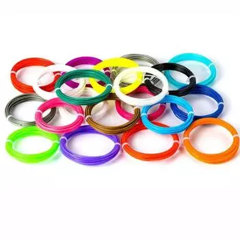 3 шт./компл. PLA-нить для 3D-печати для принтера, ручка для рисования, флуоресцентные цвета, низкая температура 10 м 1,75 мм Purple фиолетовый