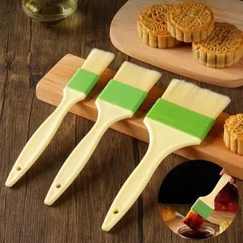 3 шт. пластиковая щетка для барбекю, устойчивая к высоким температурам, удобная форма для выпечки, щетка для приготовления хлеба