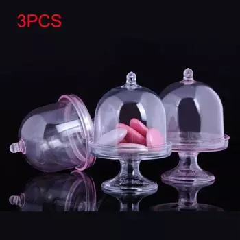 3 шт. пластиковый мешок для печенья свадебные принадлежности прозрачная подарочная коробка коробка для хранения лоток коробка конфет сахарница