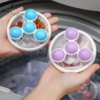 3 шт. плавающая сетка для фильтрации волос, удаление шерсти домашних животных, многоразовый сетчатый мешок для очистки фильтра для стиральной машины 3pcs A