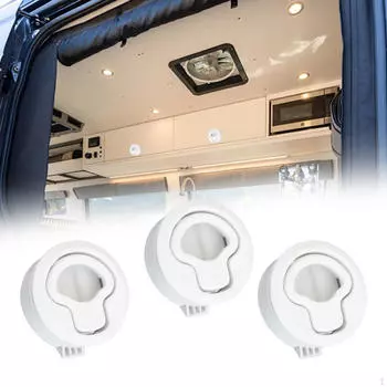 3 шт. подъемный замок с защелкой, морской нейлоновый замок для лодки для автофургона, прицепа