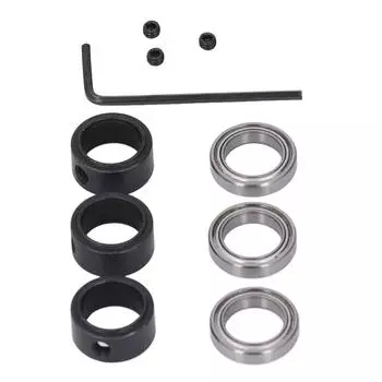 3 шт. Подшипник для фрезы 1/4 дюйма ID 1/2 дюйма OD Карбидные подшипники для фрезерования по дереву