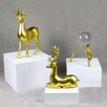 3 шт., подставки для шведского стола, акриловый кубический дисплей, набор десертных столов для конфет white