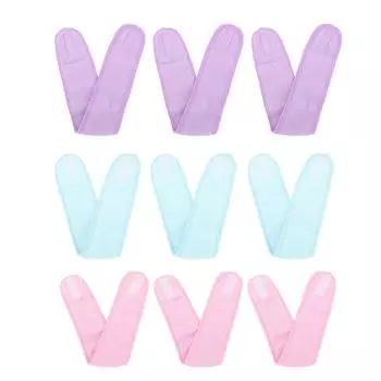 3 шт. подушечки на лоб для наращивания ресниц в японском стиле, повязка на голову для наращивания ресниц, мягкий макияж Hai Blue