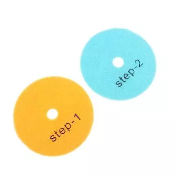 3 шт. полировальный диск 4 дюйма 100 мм сухой/мокрый алмазный 3-шаговый полировальный диск инструмент для полировки гранита шлифовальные диски для мрамора
